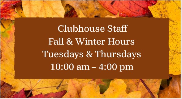 2023 Fall & Winter Hours