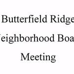 Butterfield Ridge BM